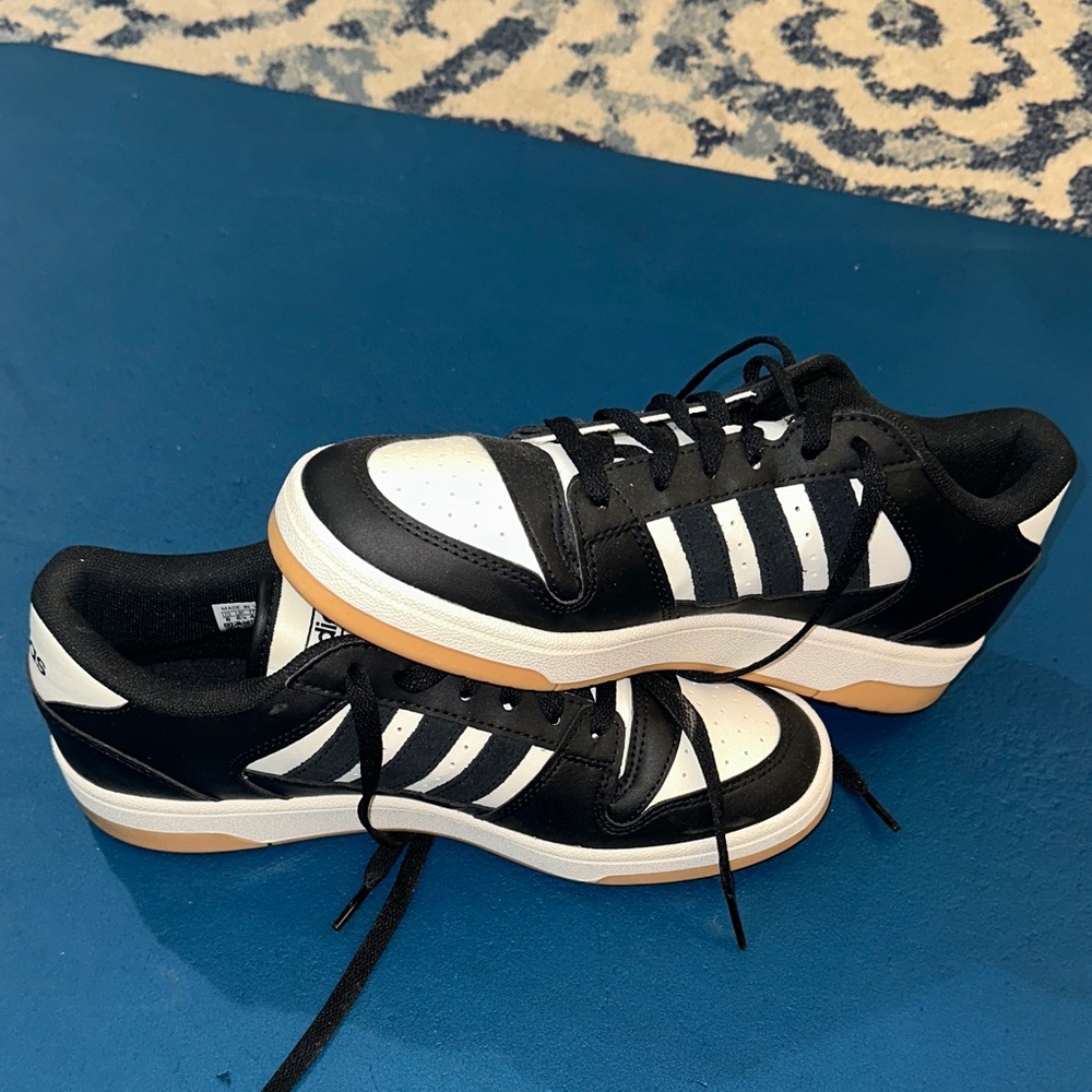 Adidas Break Start Black and White Sneakers